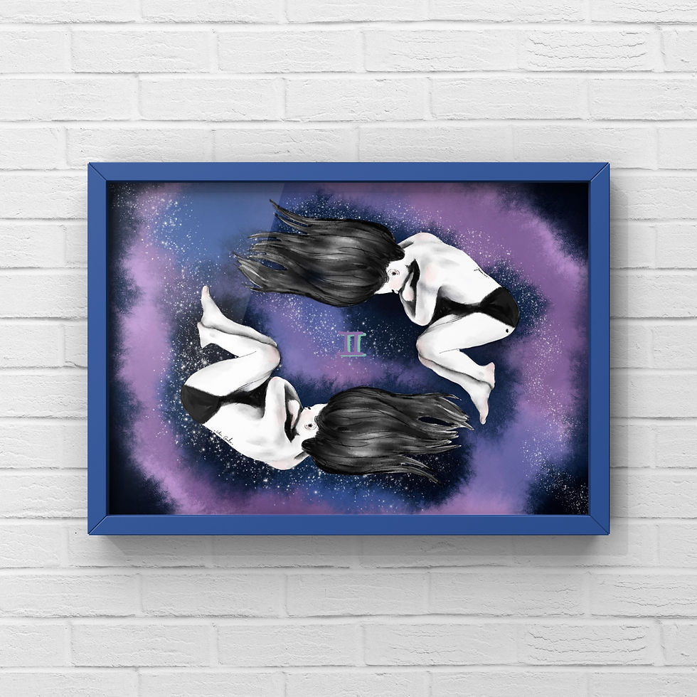 PRINT COLECCIÓN SIGNOS DEL ZODÍACO: GÉMINIS