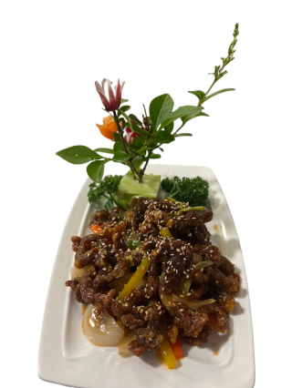 Arranged Food and Objects