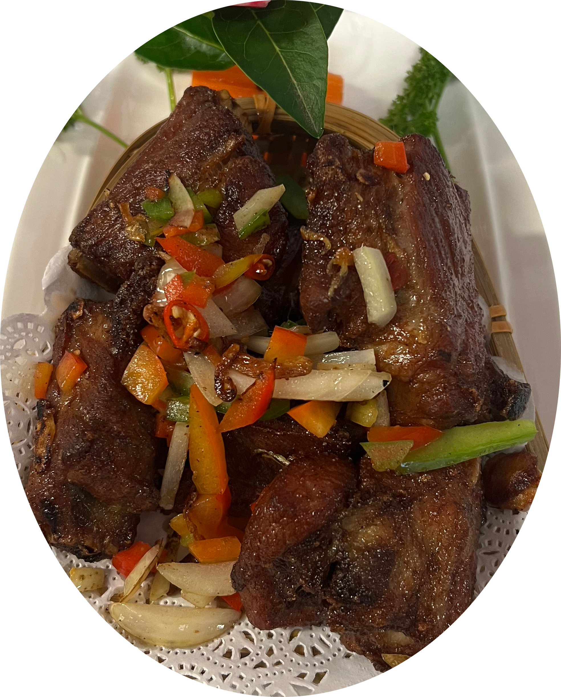 Arranged Food and Objects