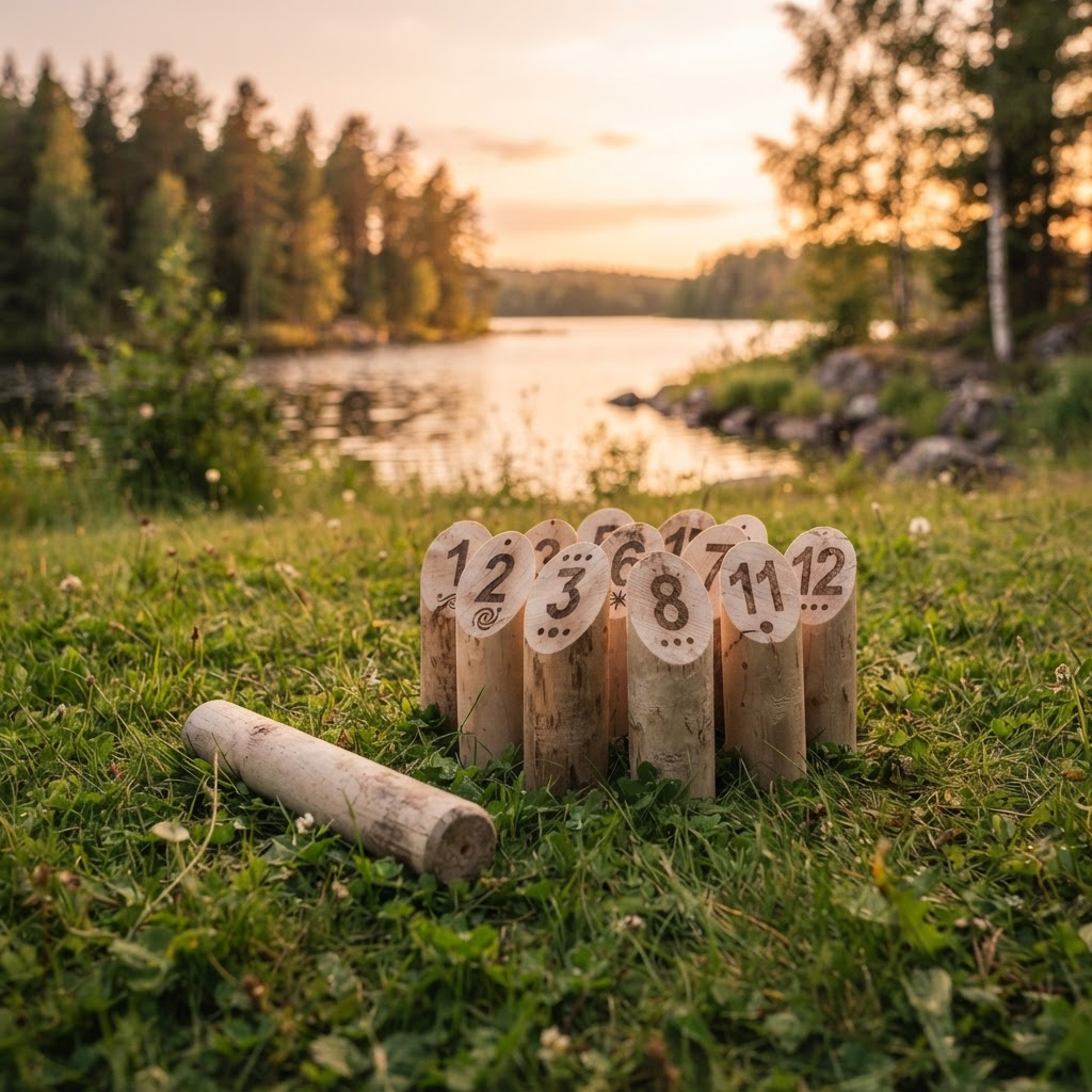 Puinen pihaheittopeli Kesäkisa