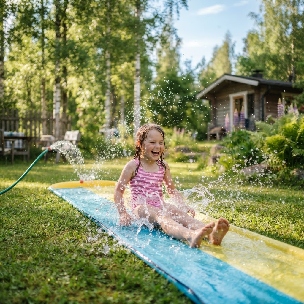 Vesileikkiliukumäki Kesäpäivä