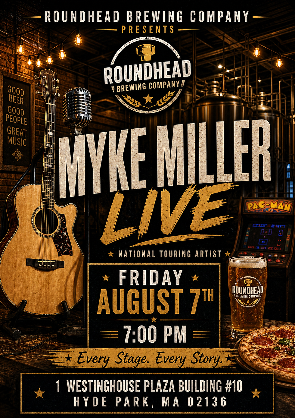 Live Roundhead Brewing