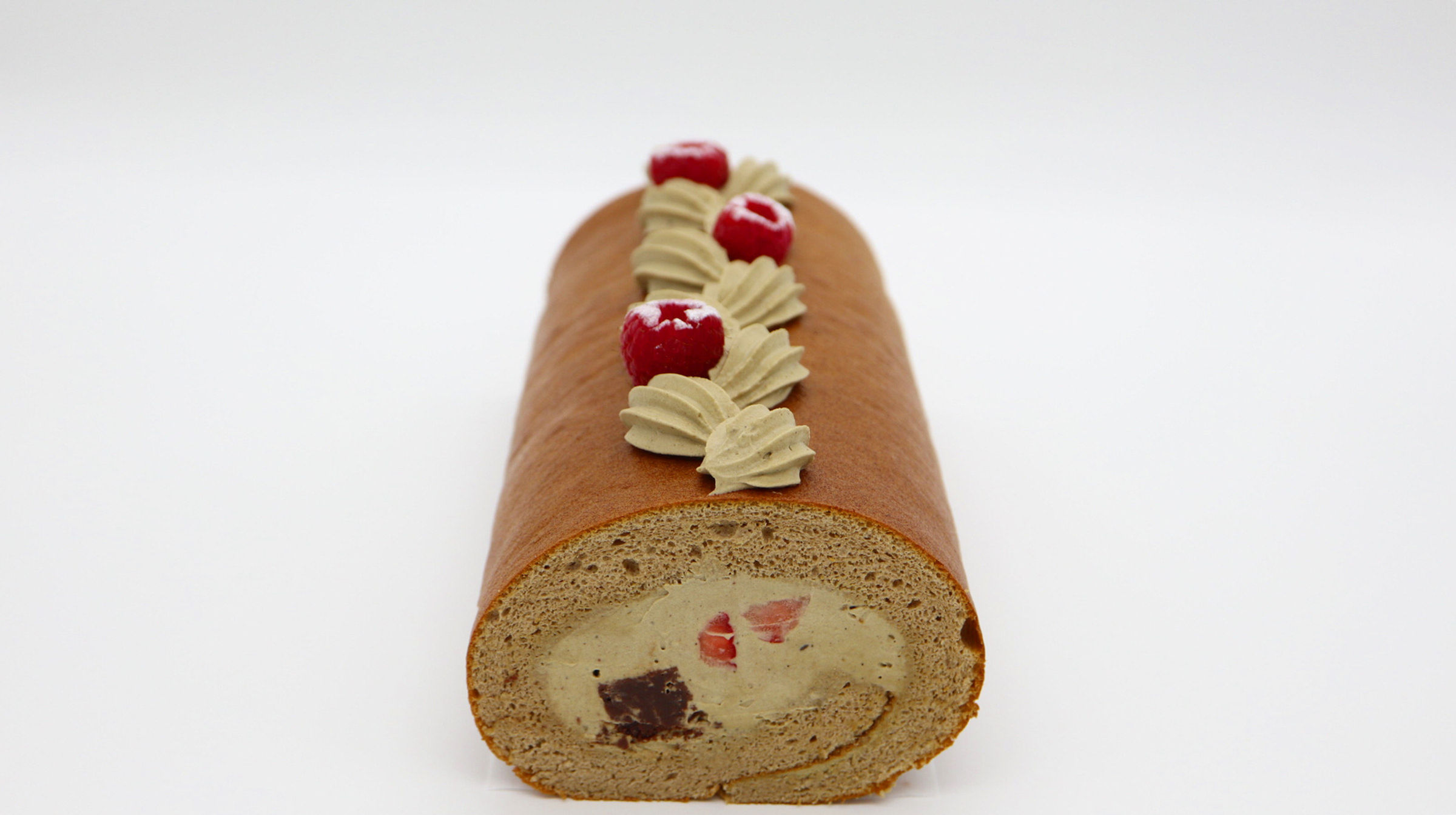 Hojicha Roll Cake
