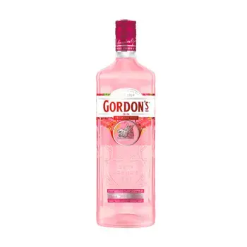 Розовый джин Gordon’s 0.7 л с клубникой и малиной