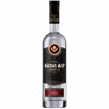 Бутылка Кызыл Жар Legend 0,5 л в прозрачной бутылке