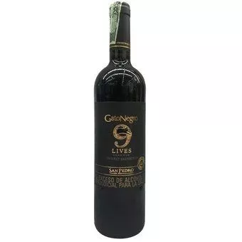 Gato Negro 9 Cabernet Sauvignon – красное вино с нотами черной смородины и легкими таниновыми оттенками.