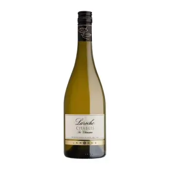 Вино Laroche Chablis Villages Les Chanoines, элегантное белое вино с фруктовыми и минеральными нотами.