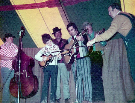MY First Stage Appearance, Union Grove, 1972.