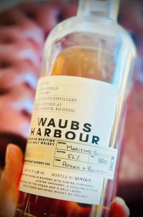 Photo of Waubs Harbour Maritime Sherry Cask whisky.