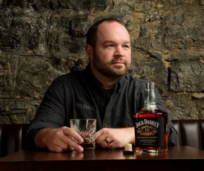 Photo of Chris Fletcher Jack Daniel's 10 year old American whiskey whisky bourbon Tennessee