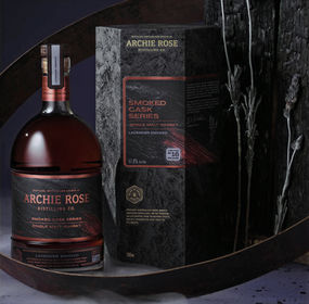 Photo of Archie Rose LAvender Smoked Cask Series Australian whisky whiskey