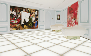 Day Zero at Villepin Art Gallery: A Cosmic Tapestry of Time, Space, and Identity.