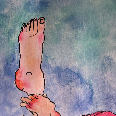 "(3)" Close up.
