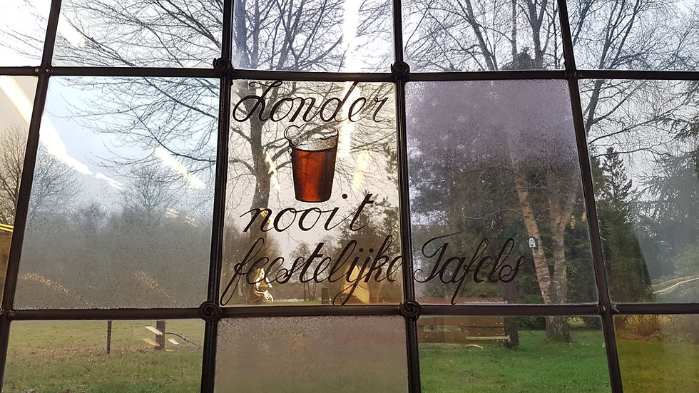 Glas in lood na restauratie