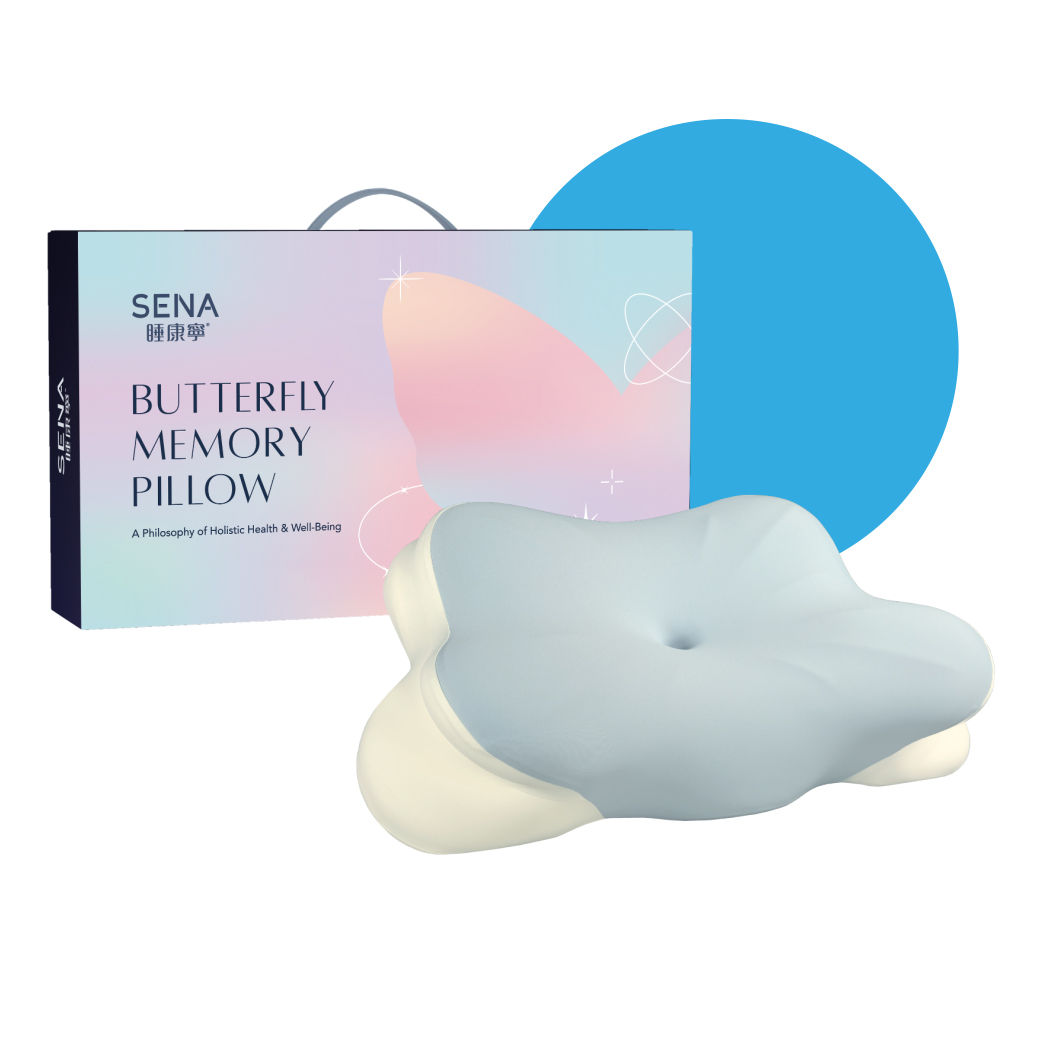 Butterfly Memory Pillow 藍蝴蝶枕