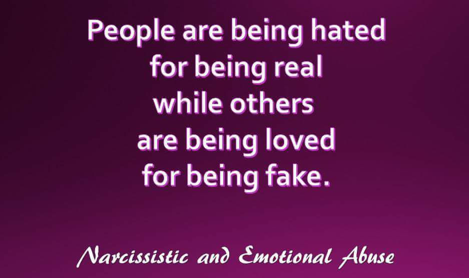 loved for being fake