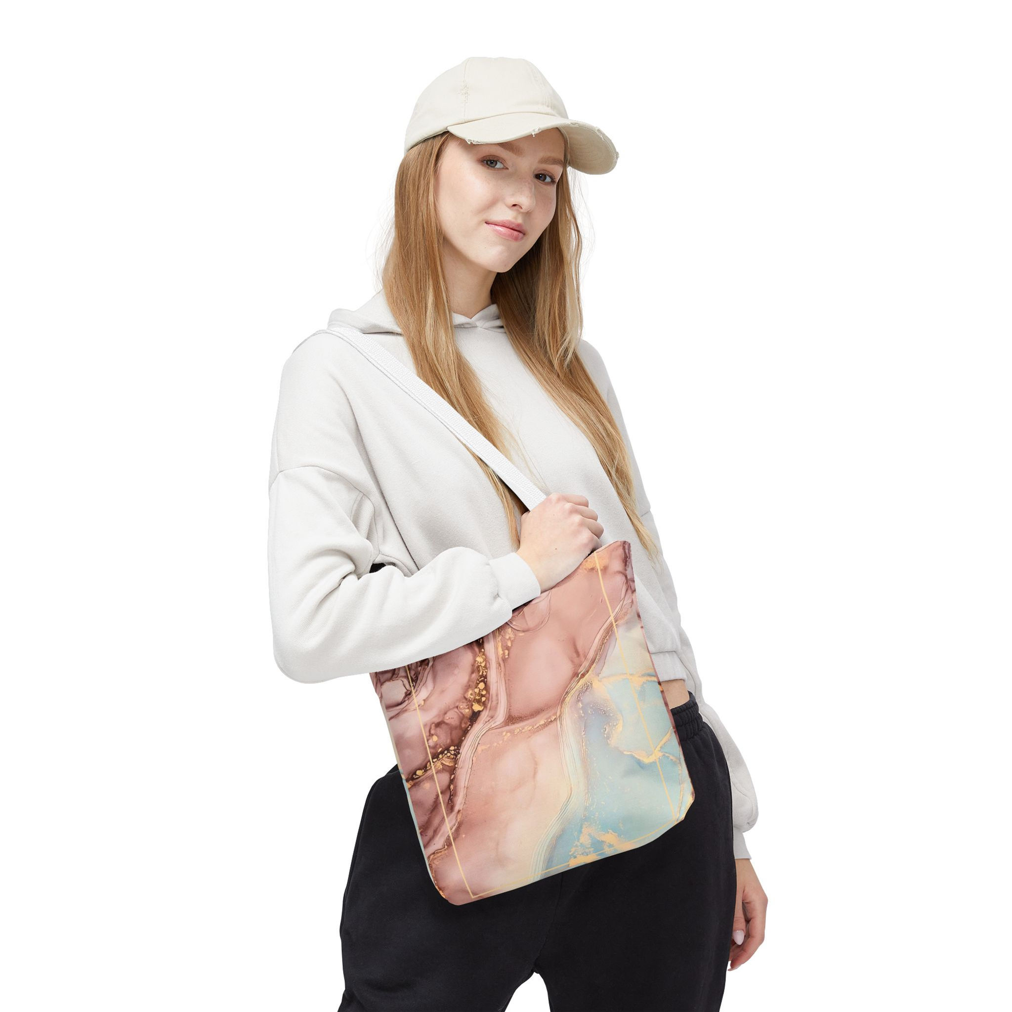 Elegant Abstract Tote Bag - Stylish Carry All