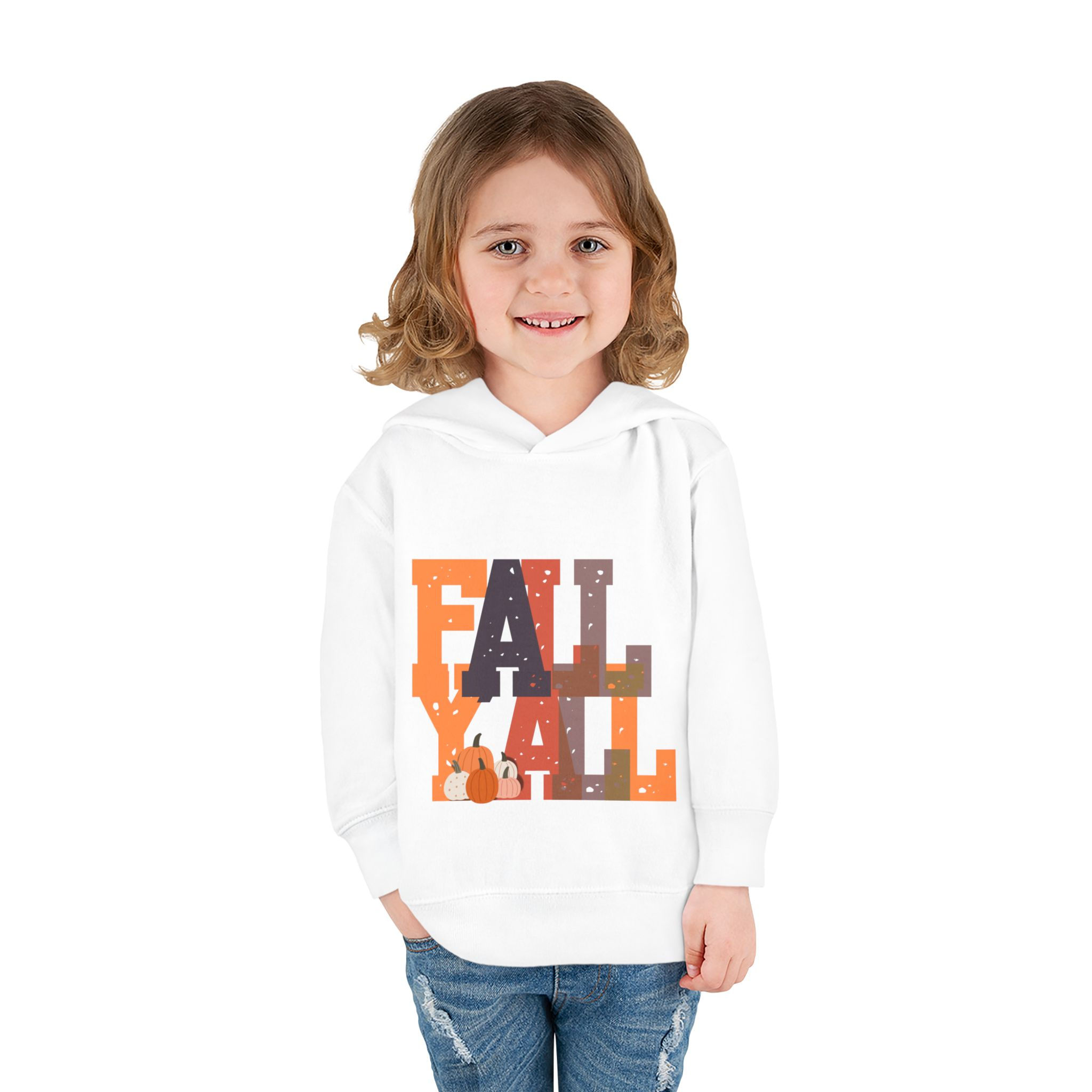 Toddler Fall Fleece Hoodie - Cozy Autumn Pullover for Kids,  Seasonal Wear