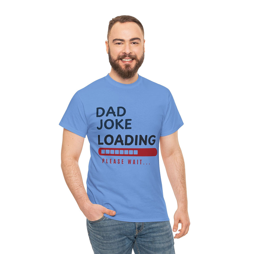 Thumbnail: Dad Joke Loading Tee - Perfect Gift for Father's Day, Birthdays
