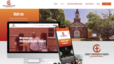 DBL Portfolio CCC Website Mockup