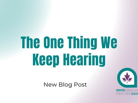 This Needs to Start Younger: What We're Hearing and Why It Matters