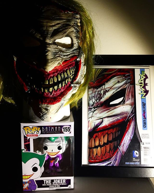 Joker. Batman #13 signed by Greg Capullo