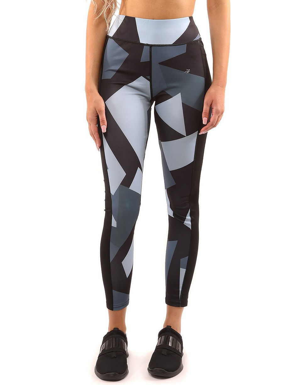 Thumbnail: Bondi Set - Leggings & Sports Bra - Black/Grey