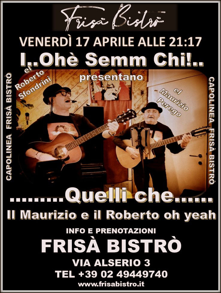 I…Ohè Semm Chi!..
