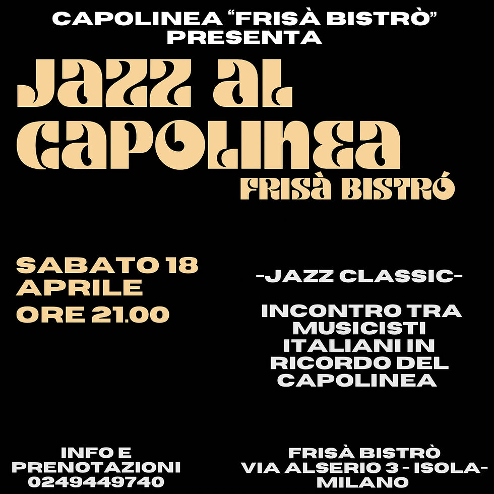 Jazz al Capolinea – Live Jazz