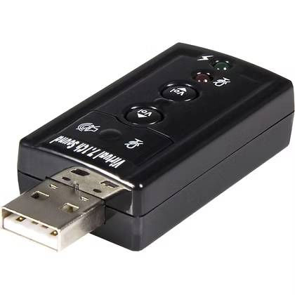 Adaptador de sonido USB externo