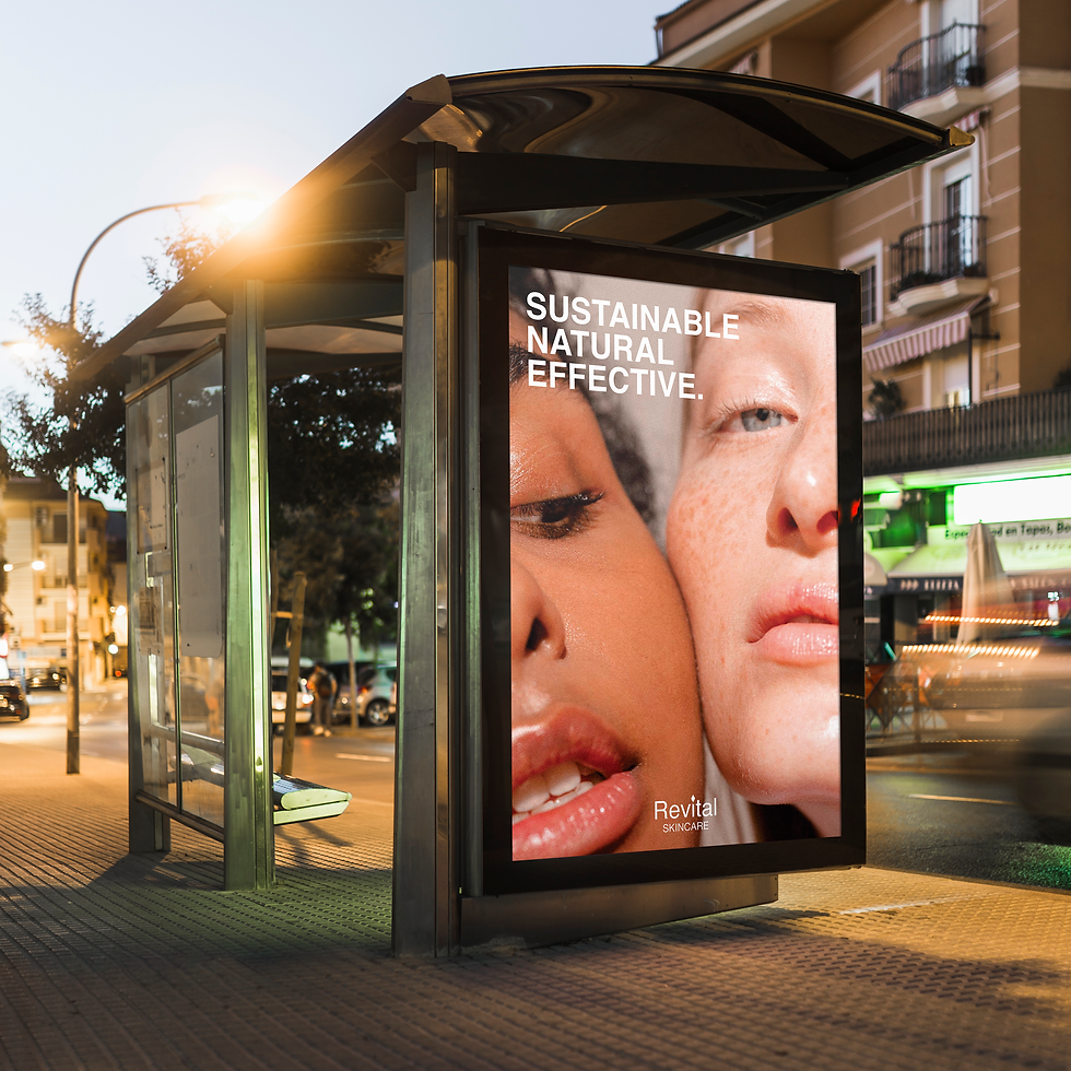 Revital bus stop mockup
