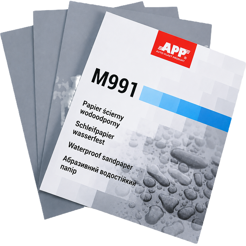 APP M991 водостійкий наждачний папір
