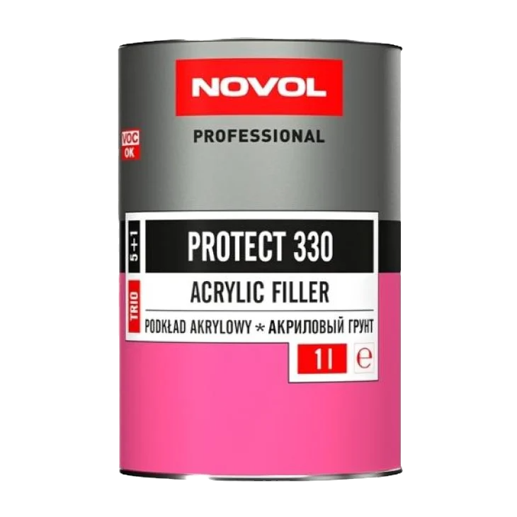 Банка NOVOL PROFESSIONAL PROTECT 330 АКРИЛОВИЙ ҐРУНТ 1л