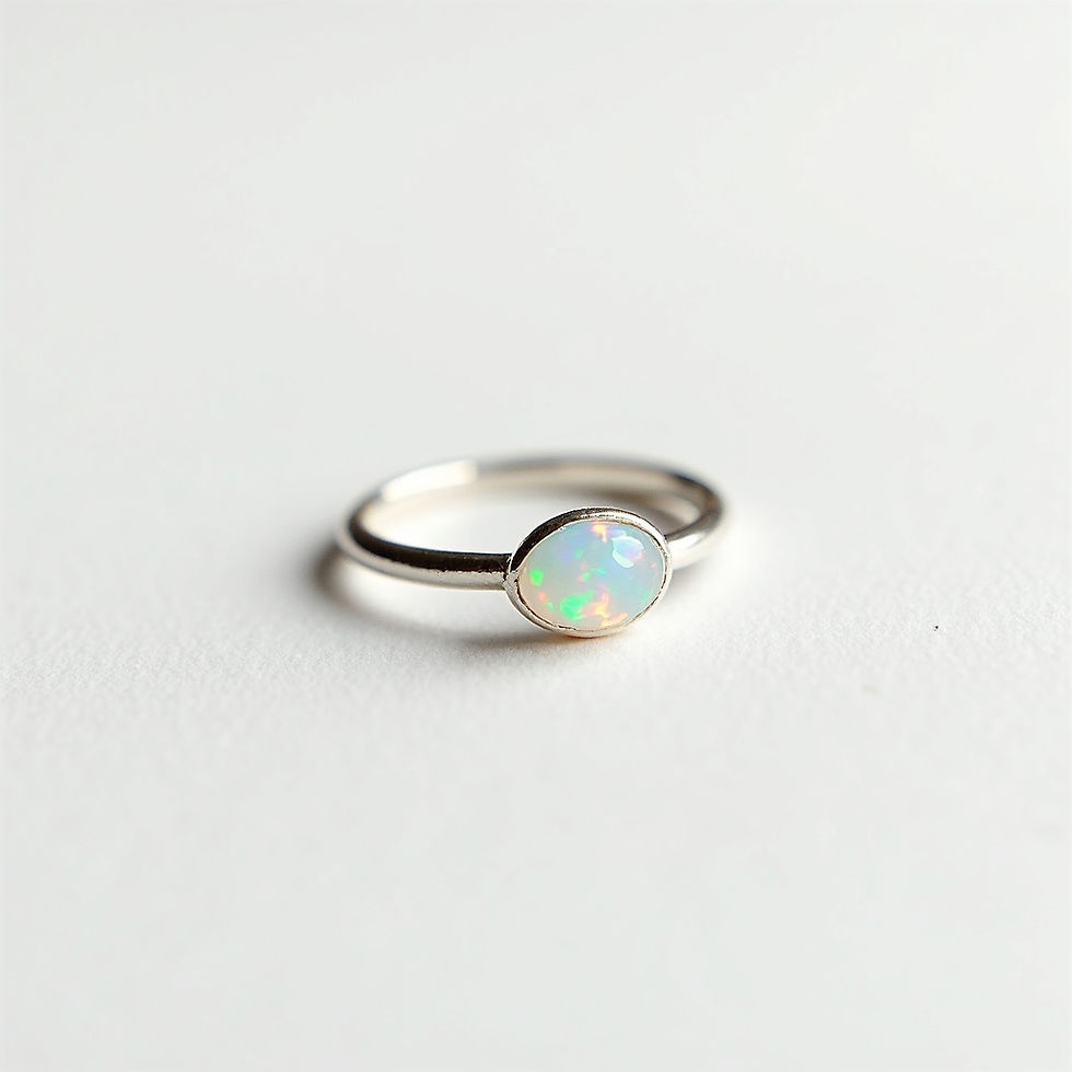 Opal Stacking Ring