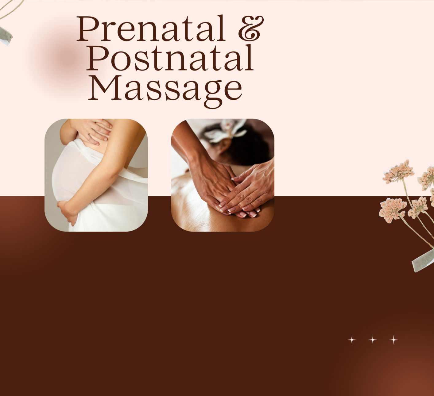 Postnatal Massage.