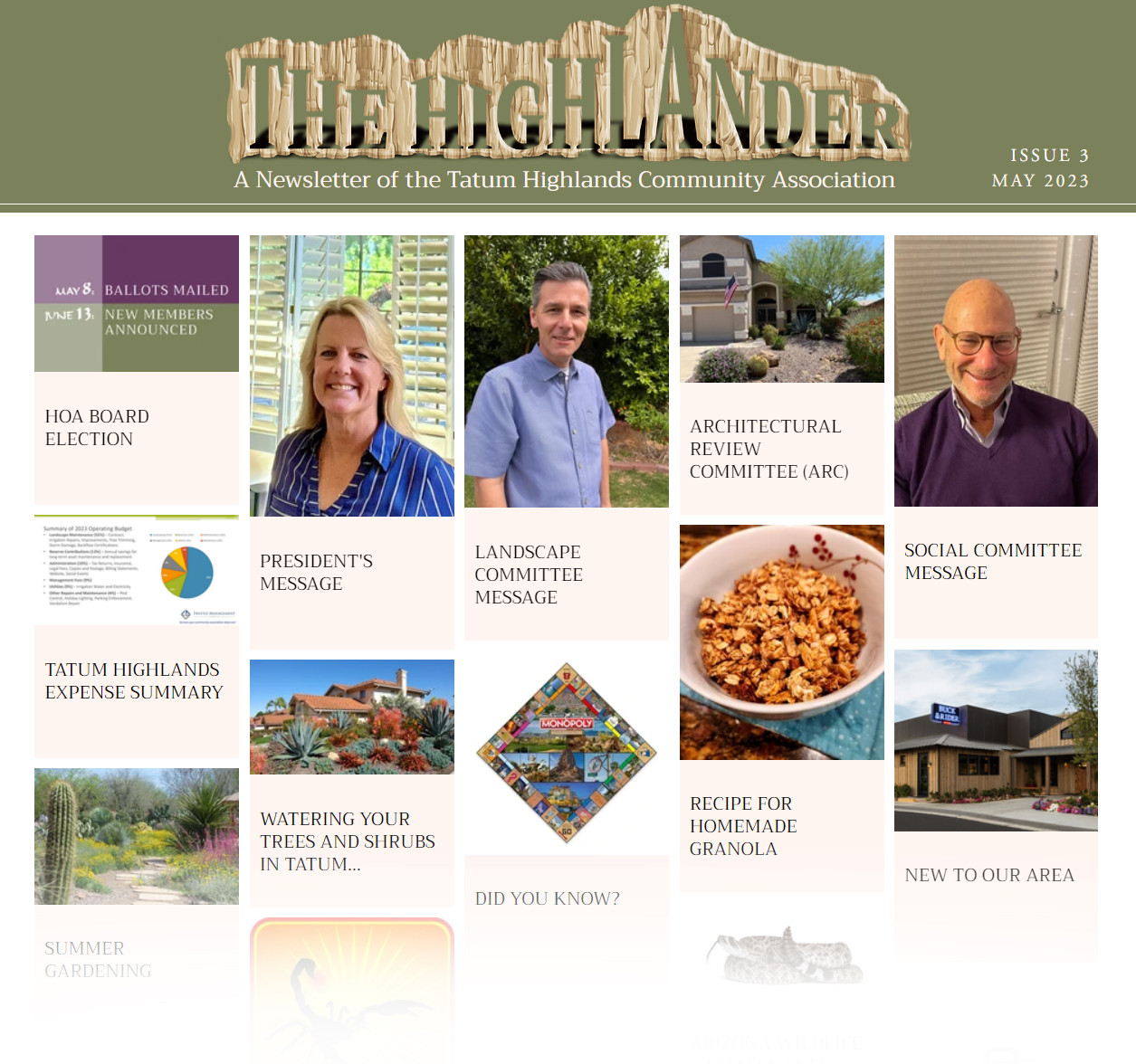 The Highlander Issue 3 Tatum Highlands