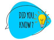 DID YOU KNOW?