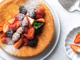 RECIPE OF THE MONTHSTRAWBERRY ALMOND FLOUR CAKE