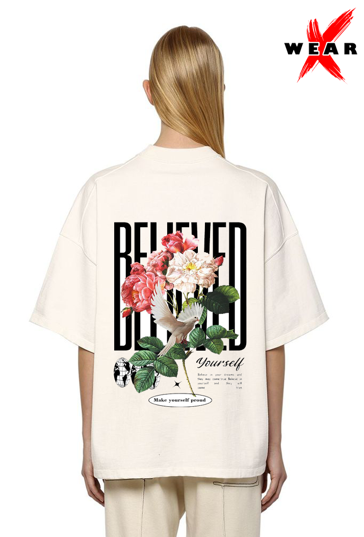 Belived Off White Droped