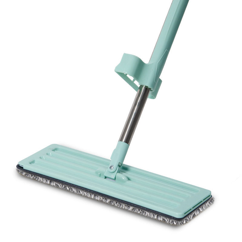Dual-Action Wood Floor Mop - No Rinse Needed