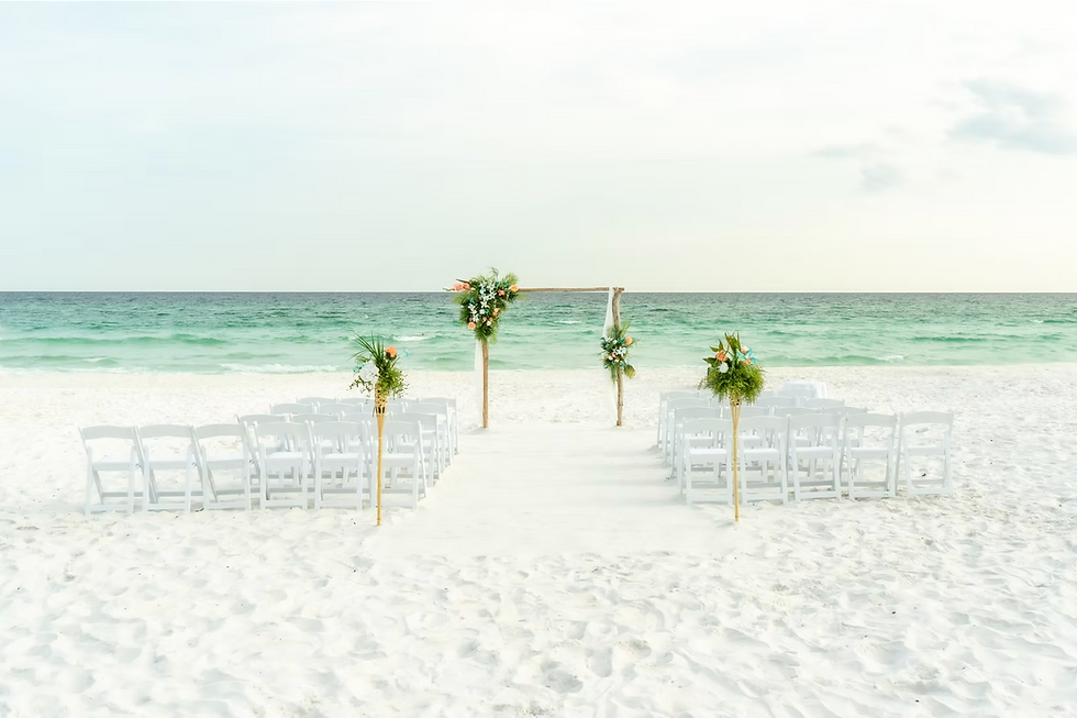 Wedding costs can add up quickly. Here's an example of an all inclusive beach wedding without hidden fees.