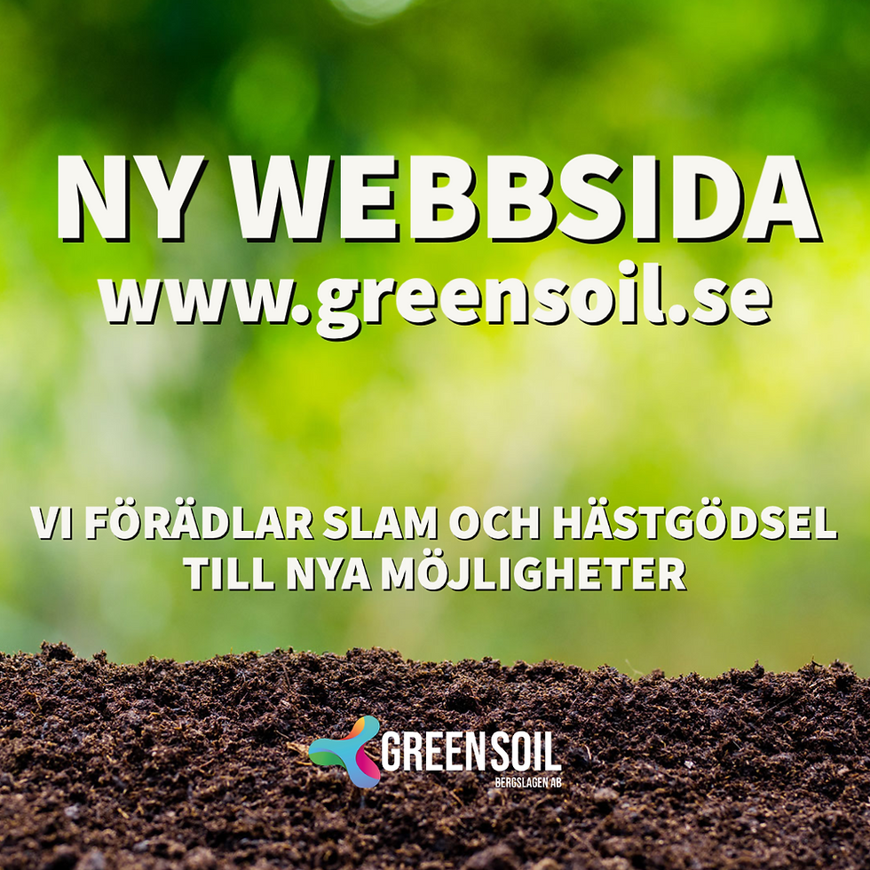 Välkommen till vår nya webbplats Green Soil AB