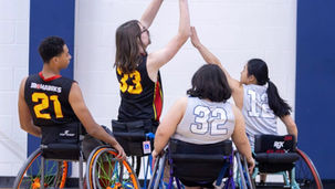 Adaptive athletes take center court through Hawks and BlazeSports partnership