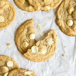 White Chocolate Chip Cookies