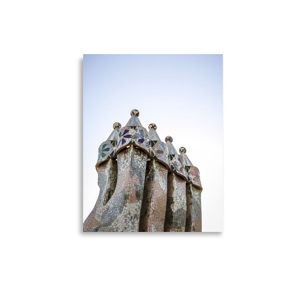 Thumbnail: Casa Battlo Skyward • Photographic Print