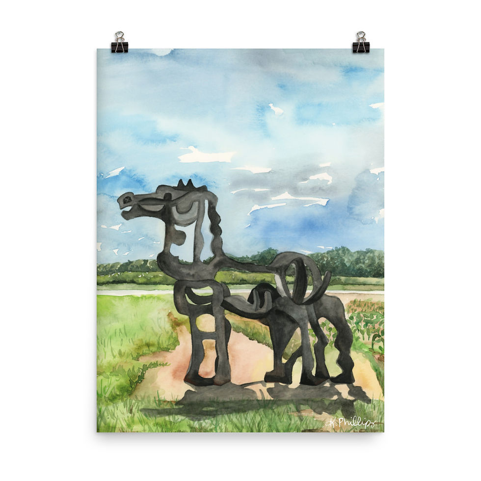 Thumbnail: Iron Horse • Art Print