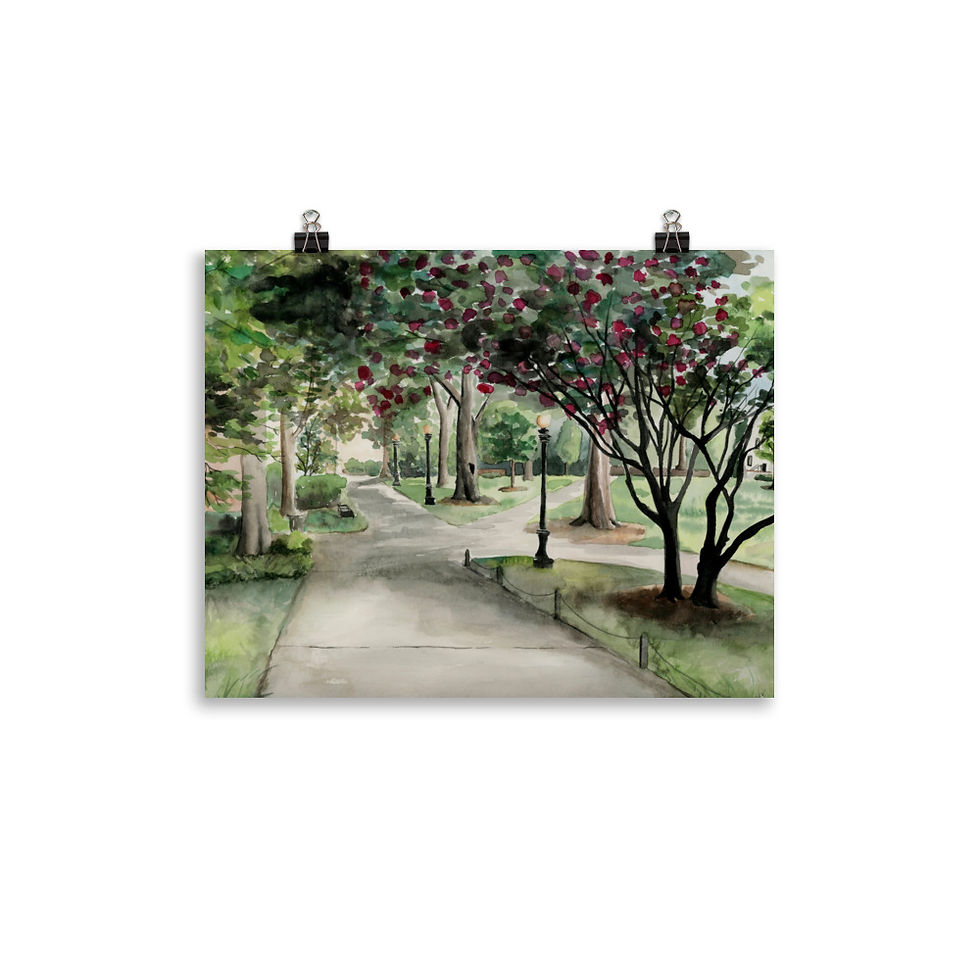 Thumbnail: North Campus • Art Print