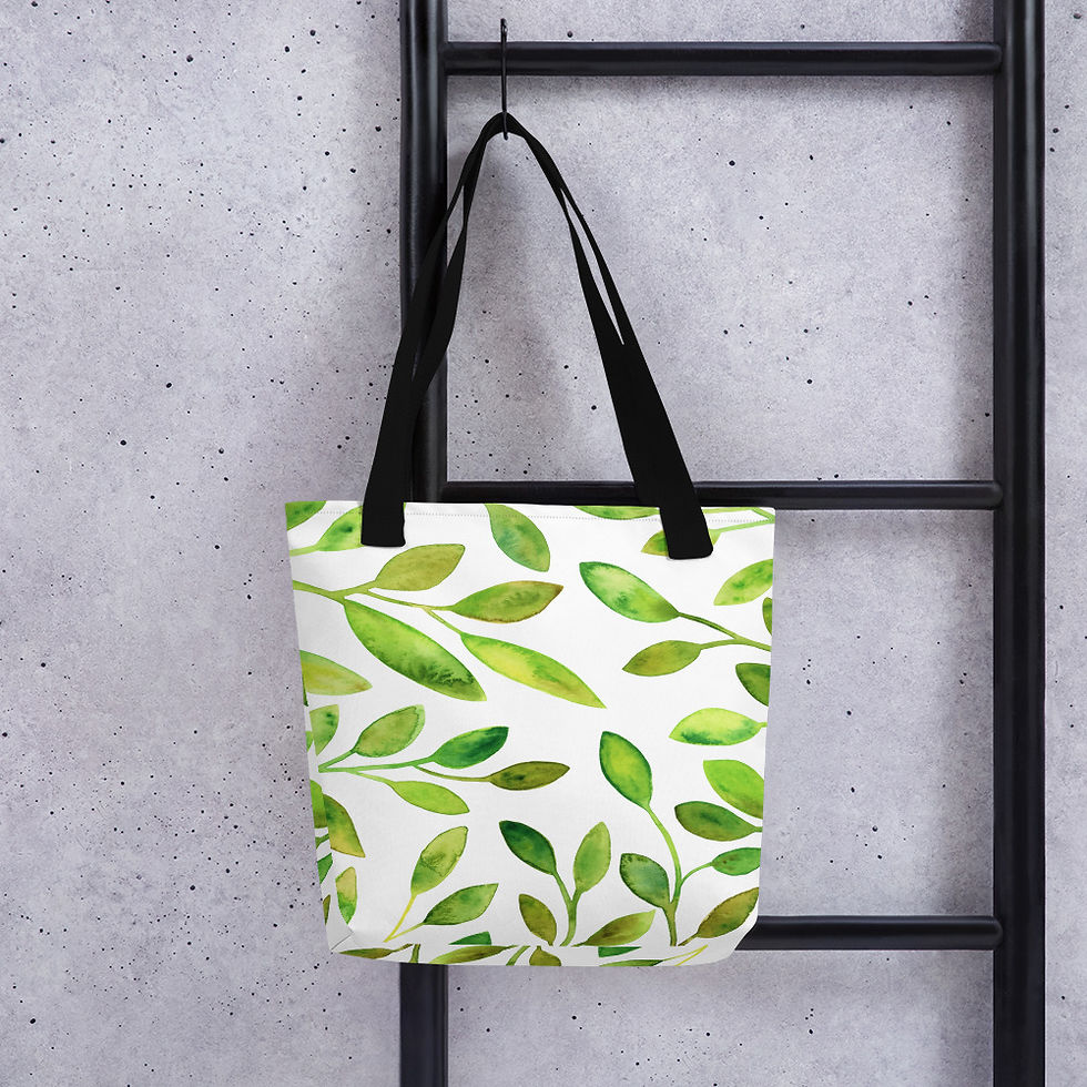 Thumbnail: Spring Leaves • Tote Bag