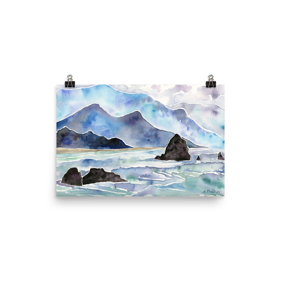Thumbnail: Pacific Coast • Art Print