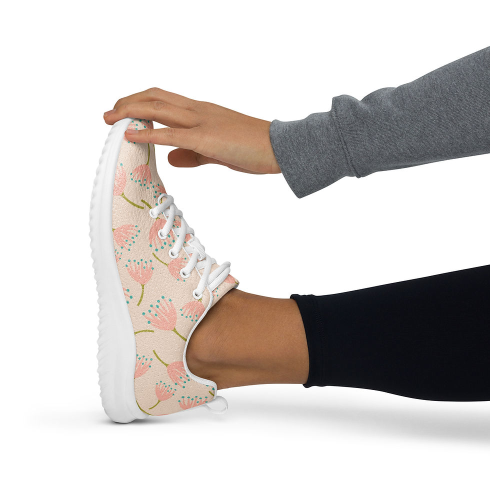 Thumbnail: Blush Flowers • Women’s Athletic Shoes